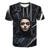 Arya Stark T-shirt 3D