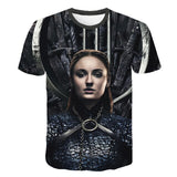 Arya Stark T-shirt 3D